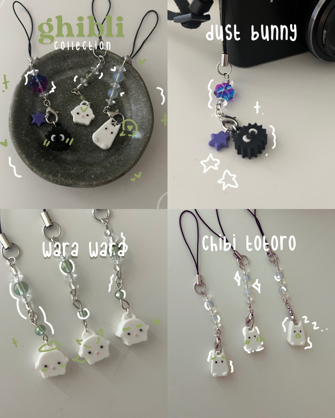 Finished keychains, posted