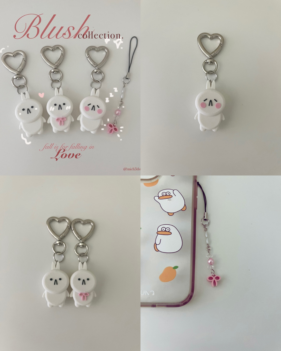 Finished phone charm, posted