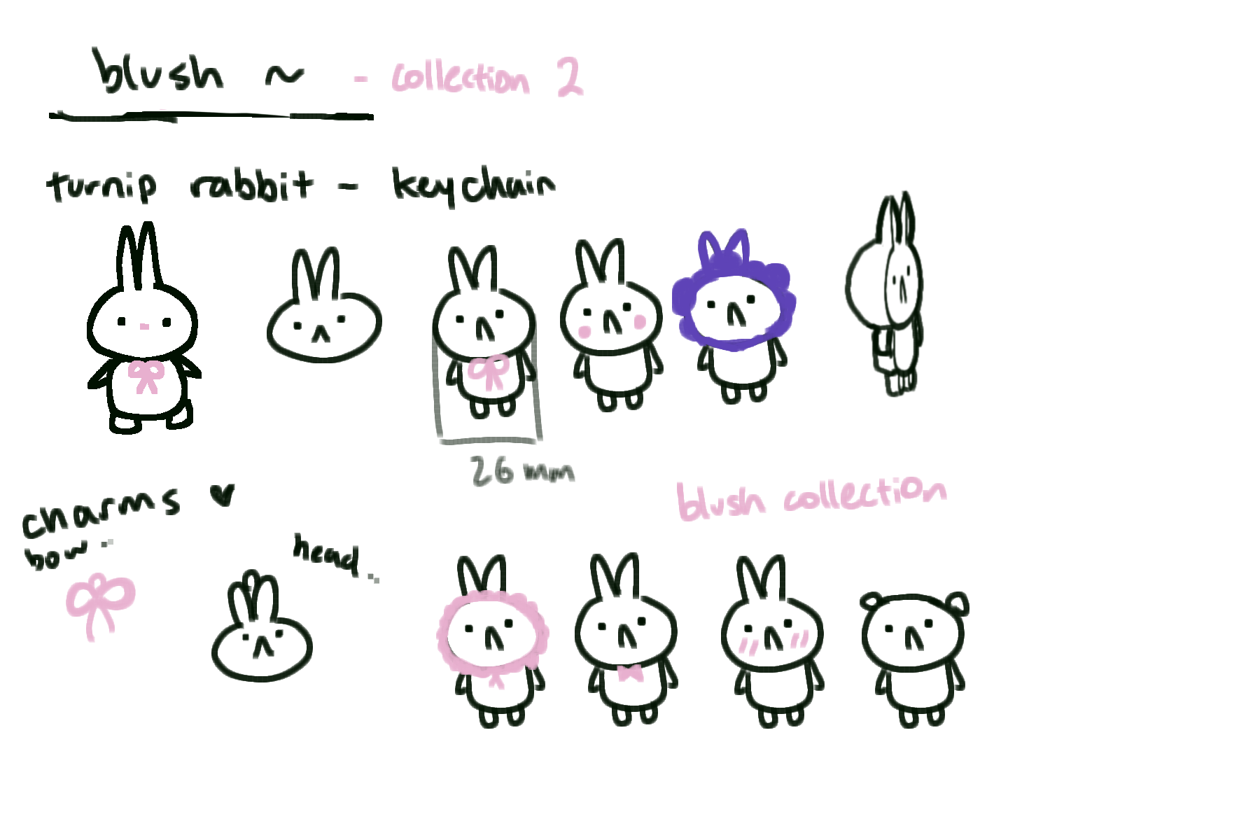 Keychain concept sketch